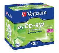 Verbatim CD-RW 12x CD-RW 700MB 10pc(s)