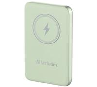 Verbatim Charge 'n' Go Magnetic Wireless Power Bank 10000mAh Green