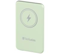 Verbatim Charge 'n' Go 5000mAh Magnetic Wireless Charging Power Bank - Green