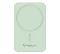 Verbatim Charge 'n' Go Essentials Magnetic Wireless Power Bank 20000 mAh Green