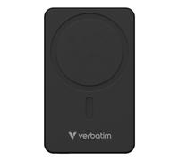Verbatim Charge 'n' Go Essentials Magnetic Wireless Power Bank 5000 mAh Black