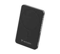 Verbatim Charge 'n' Go Essentials Power Bank MagSafe 5000mAh 15W Magnetic PD 20W Fast Charge with LED Indicator for iPhone 16/15/14/13/12 Pro/Pro Max, Includes USB-C to USB-C Cable, Black