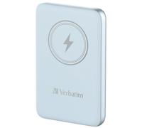 Verbatim Charge 'n' Go Magnetic Wireless Power Bank 10000mAh Blue