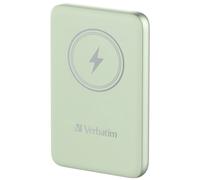 Verbatim Charge 'n' Go Magnetic Wireless Power Bank 10000mAh Green