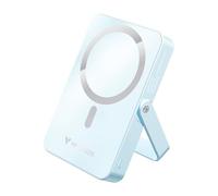 Verbatim Charge 'n' Go MagSafe Power Bank 10,000mAh Blue 15W Magnetic - PD 22W Fast Charge LED Indicator & Foldable Stand for iPhone 16/15/14/13/12 Pro/Pro Max - Includes USB-C Cable