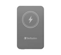 Verbatim Charge 'n' Go Magnetic Wireless Power Bank 5000mAh Grey