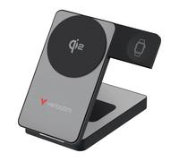 Verbatim Charge 'n' Go Qi2 Magnetic Wireless Power Bank 10000 mAh Grey