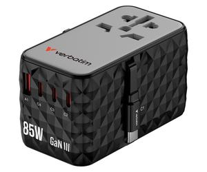 Verbatim Charge 'n' Travel Diamond 85W Retractable Cable CNT-02