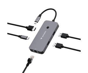 Verbatim CMH-05 USB Type-C 5000 Mbit/s Silver