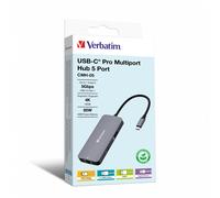 Verbatim CMH-05 USB Type-C 5000 Mbit/s Silver