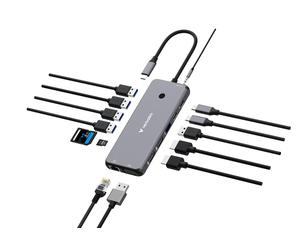 Verbatim CMH-14 USB Type-C 5000 Mbit/s Silver
