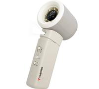 Verbatim Cool 'n' Go Aqua Breeze Handheld Fan, Portable Cooling with Refreshing Mist Spray - White/Silver
