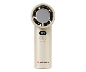 Verbatim Cool’n’Go IceTouch Handheld Fan White/Silver