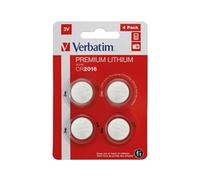 Verbatim CR2016 Lithium Battery (4 Pack)