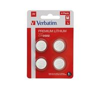 Verbatim 49533 LITHIUM BATTERY CR2032 3V 4 49533