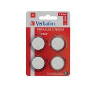 Verbatim 49535 LITHIUM BATTERY CR2450 3V 4 49535