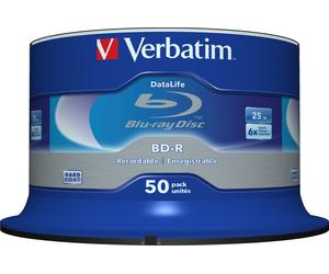 Verbatim Datalife 6x BD-R 25 GB 50 pc(s)