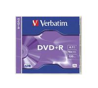 Verbatim Datalifeplus Azo Disc With Case 4.7GB Durable Superior Archival Life