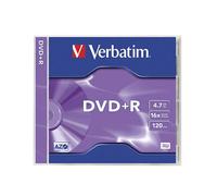 Verbatim Datalifeplus Azo Disc With Case 4.7GB Durable Superior Archival Life
