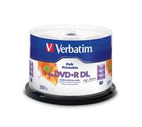 Verbatim DVD+R Double Layer Inkjet Printable 8x Life Series 8.5GB DVD+R DL 50pc(s)