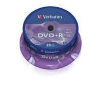 Verbatim DVD+R 16x 25pk Spindle