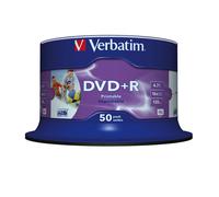 Verbatim DVD+R 16x Wide Printable 50pk