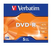 Verbatim DVD-R Matt Silver 4.7 GB 5 pc(s)