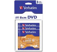 Verbatim DVD-R 8cm Matt Silver Hardcoated 1.4GB DVD-R 3pc(s) - blank D