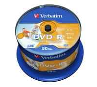 Verbatim DVD-R DVD+R 4.7GB 16x Inkjet Printable Discs Full Range Various Packs