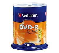Verbatim DVD-R Life Series 4.7GB 16x, 100 Pack