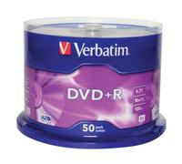 Verbatim 43651 Original Verbatim DVD+R Pack of 100 Discs, 16x, 4.7GB