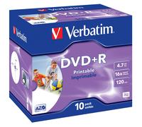 Verbatim DVD+R Wide Inkjet Printable ID Brand