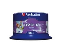 Verbatim DVD+R Wide Inkjet Printable No ID Brand