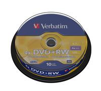 Verbatim DVD+RW Matt Silver 4.7 GB 10 pcs