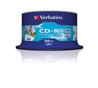 Verbatim CD-R AZO Wide Inkjet Printable no ID 700 MB 52x 50 pc(s)