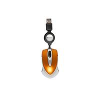 Verbatim Mouse Go Mini – USB Optical 1000 DPI – Office, Wheel – Orange