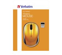 Verbatim Go Nano mouse Ambidextrous RF Wireless 1600 DPI