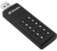 Verbatim Keypad Secure - USB 3.0 Drive with Password Protection and AES-256 HW encryption to protect your data - 64 GB - Black