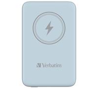 Verbatim Charge 'n' Go Magnetic Wireless Power Bank 10000mAh Blue