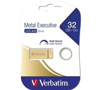 Verbatim Metal Executive 32GB USB 3.0 (3.1 Gen 1) USB Type-A connector Gold USB flash drive