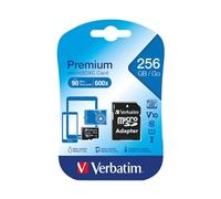 Verbatim Premium U1 256 GB MicroSDXC UHS-I Class 10