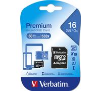 Verbatim MicroSD Premium Class 10 Memory Card 16GB 32GB 64GB 128GB 256GB