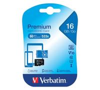 Verbatim MicroSDHC Class 10 16GB Memory Card 44010