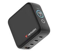 Verbatim Mini GaN Charger 140W with Display