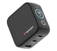 Verbatim Mini GaN Charger 65W with Display