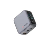Verbatim 30238 Mini Gan Charger 65W With Display