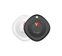 Verbatim My Finder Set of 3 Bluetooth Tracker for Backpack, Suitcase, Purse, Keys etc. Compatible with Apple "Where is?" Key Finder with Replaceable Battery