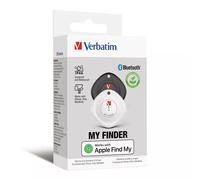 Verbatim MyFinder Bluetooth Tracker 1pk/2pk - Black/Black and White