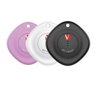 Verbatim MYF-03 My Finder Bluetooth Item Finder 3 Pack Black / White / Purple