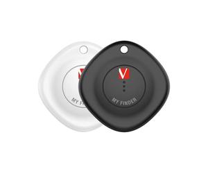Verbatim MyFinder Bluetooth Item Finder Black/White (Pack of 2) 32131